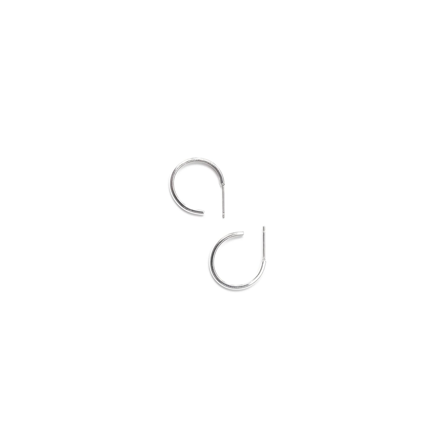 Everyday Hoop Earrings - Sterling Silver