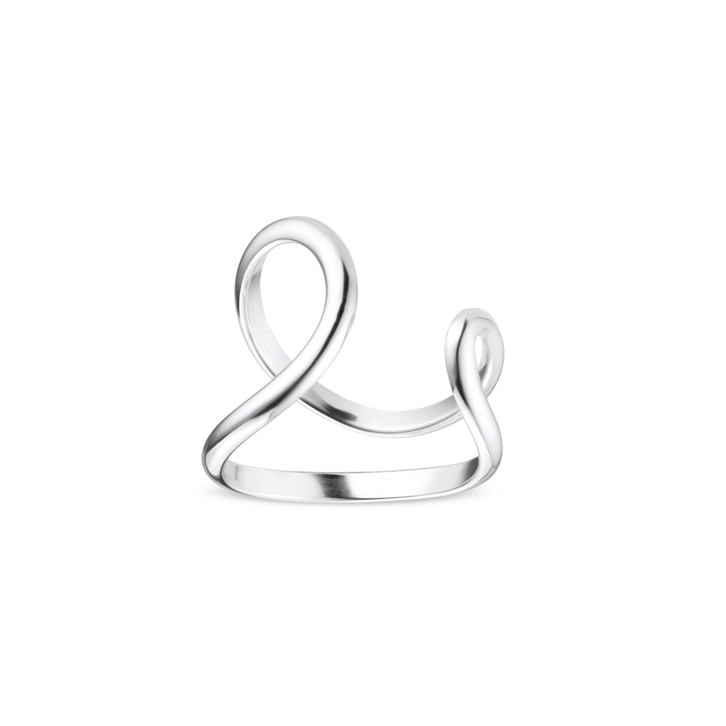 Wave Ring - Sterling Silver