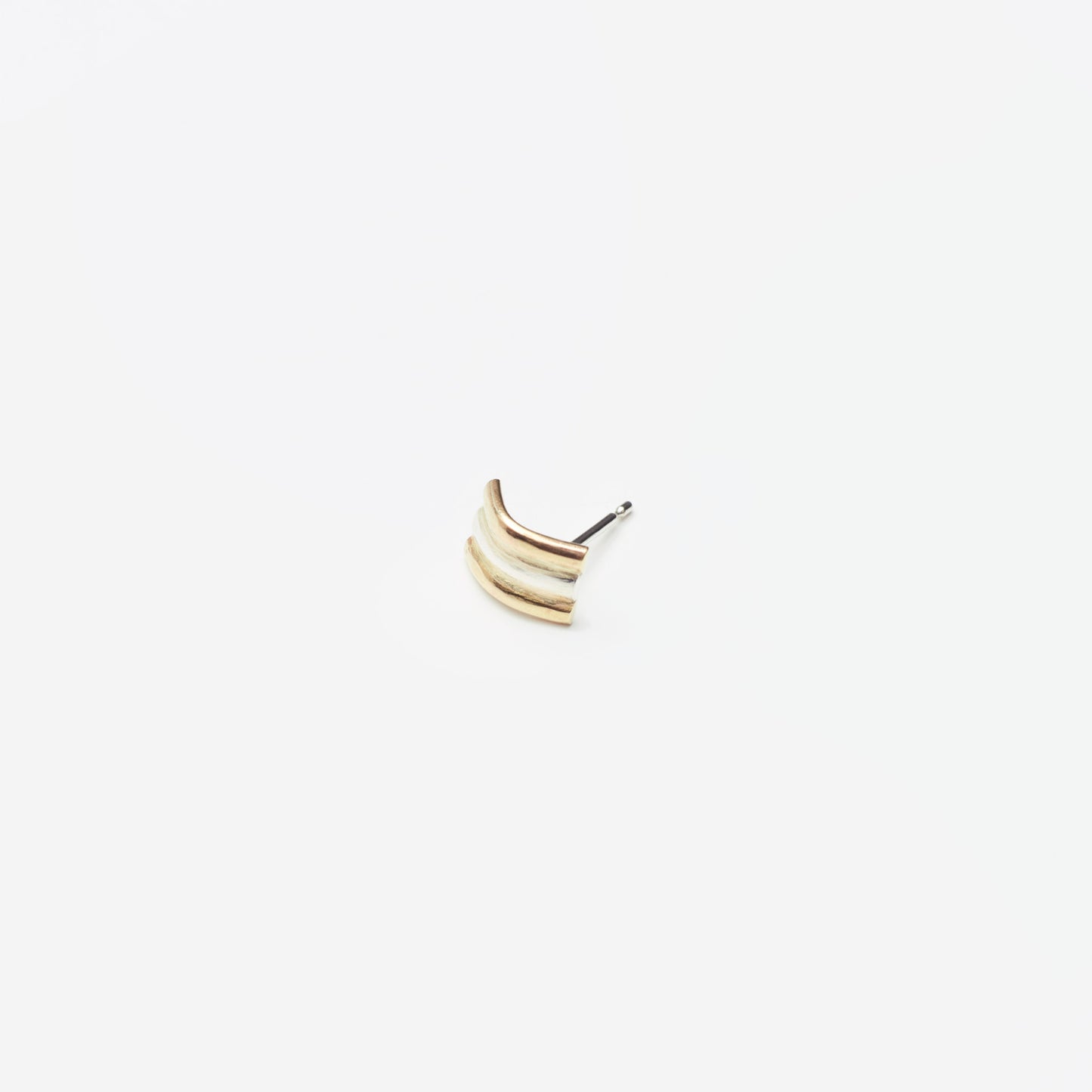 Trio Cuff Earring - 9kt Gold & Sterling Silver