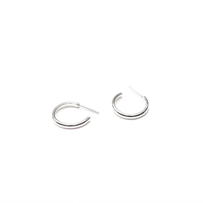 Everyday Hoop Earrings - Sterling Silver