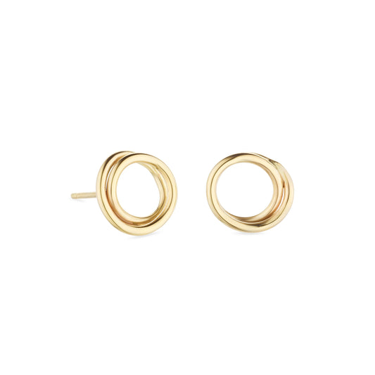 Mini Everlasting Stud Earrings - 9kt Gold