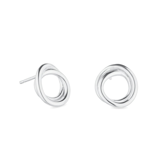 Silver & 9kt Gold Earrings | Skomer Studio Jewellery