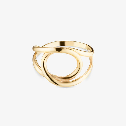 Weave Ring - 9kt Gold