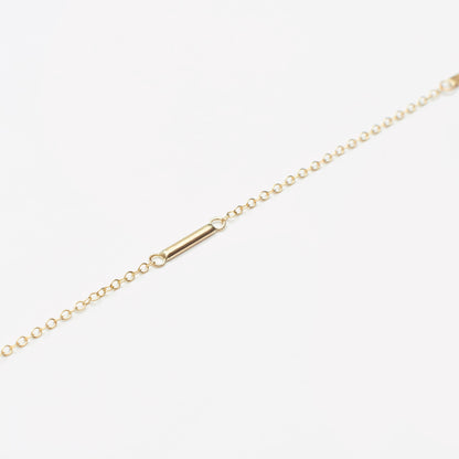 Petite Barre Necklace - 9kt Gold